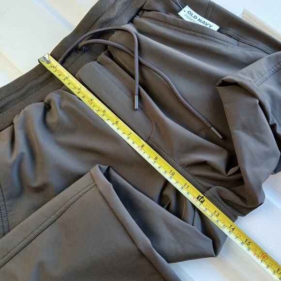 Old Navy StretchTech Go-H2O Water Repellant Joggers Mens M Coffee Grounds brown - Picture 11 of 13
